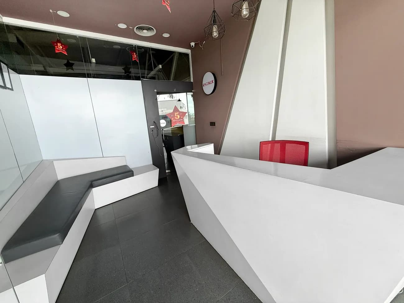 Office reception lobby